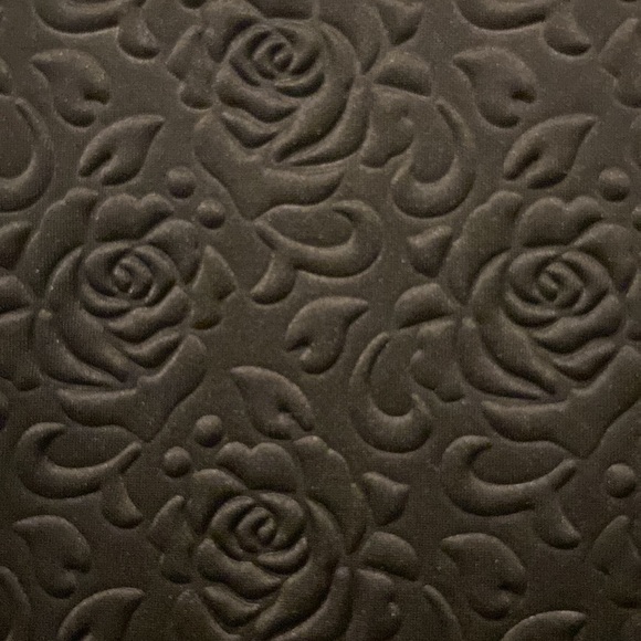 EUC - Guess Rose Embossed Bomber Jacket - Size Small - Picture 5 of 6